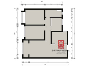 融創中心125平米戶型解析