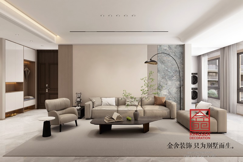 ?漢王府145平米現代風格裝修設計效果圖