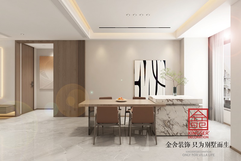 ?漢王府145平米現代風格裝修設計效果圖